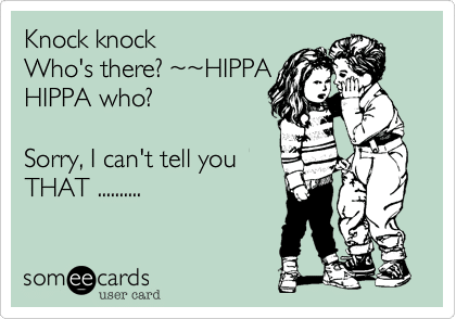 funny hipaa ecard