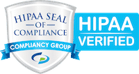 HIPAA
Seal of Compliance” width=