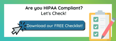 HIPAA compliance checklist