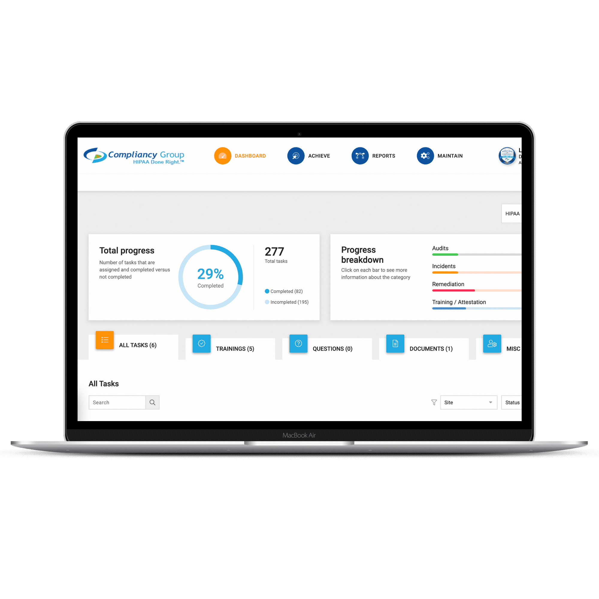 HIPAA Compliance Software - The Guard - Compliancy Group