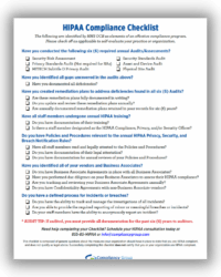 Free HIPAA Compliance Checklist Download | Compliancy Group