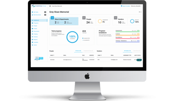 Hipaa Compliance Tracking Software Compliancy Group