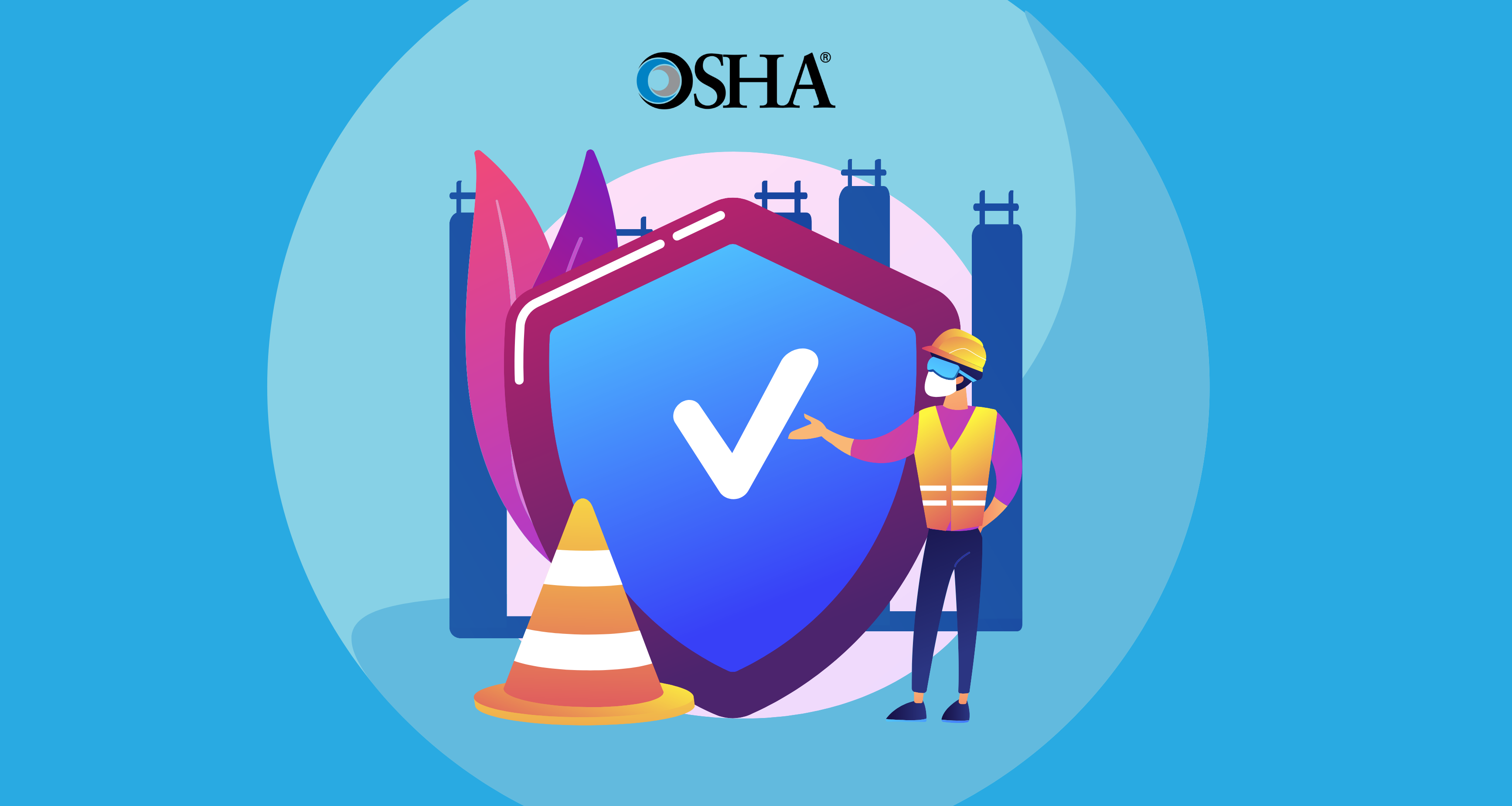 What is OSHA's role in protecting healthcare workers