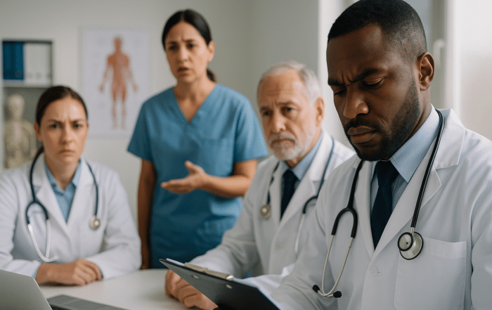 Healthcare exclusion screening software